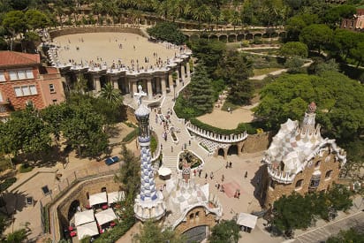 park guell ticket pases boletos tickets Image